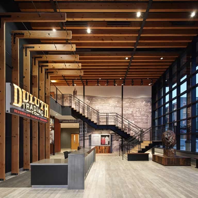 Duluth Trading Company Lobby