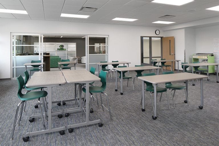 Waterford School District - Fox River Middle School Classroom