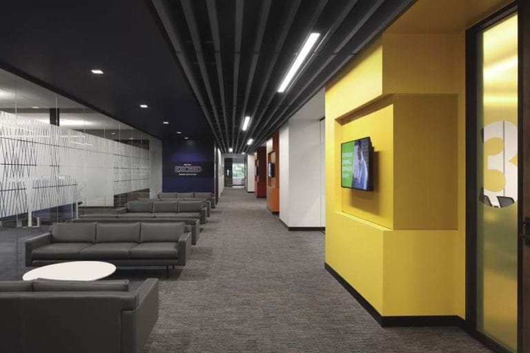 MRA Office Corridor and Collaboration Space