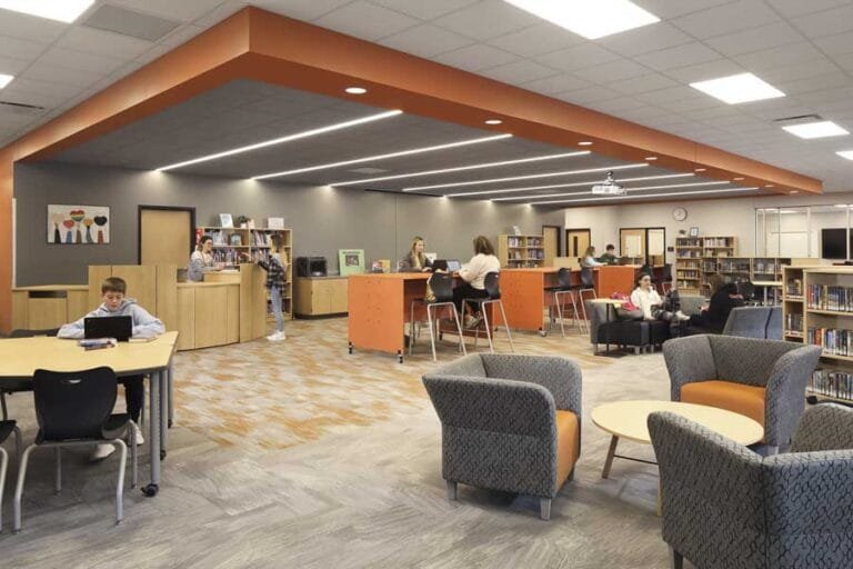 Burlington Area School District - Karcher Middle School Library