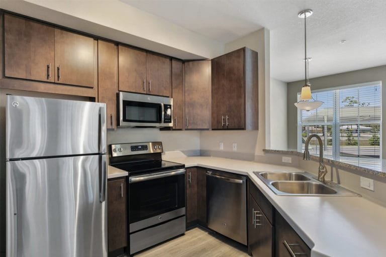 Each apartment unit has an updated ktichen with stainless steel appliances