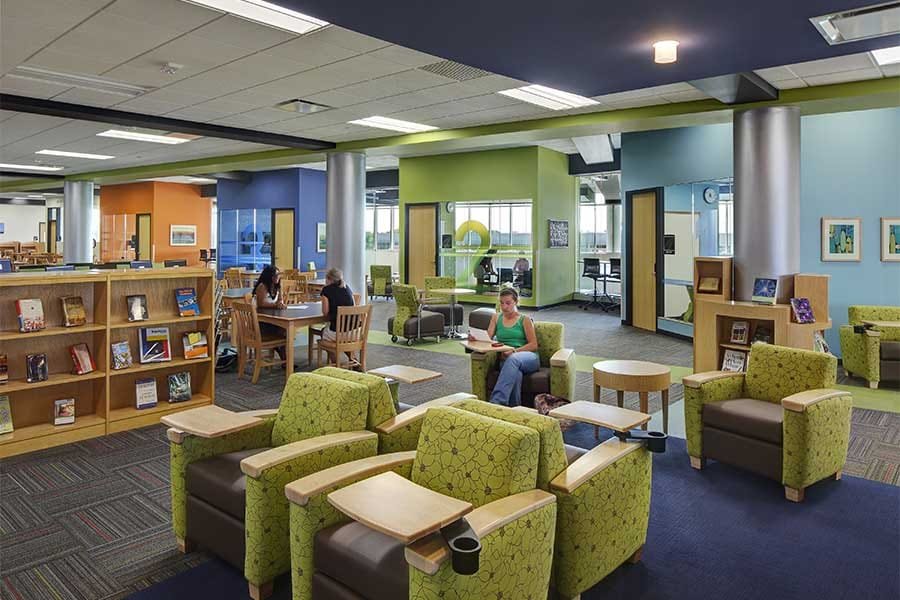 Madison College Student Achievement Center Library
