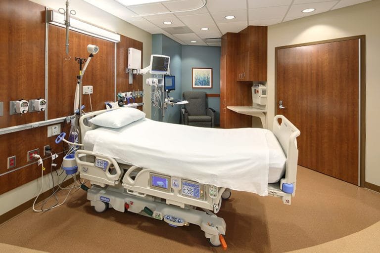 Beloit Memorial Hospital Hendrick Heart Hospital ICU Patient Room