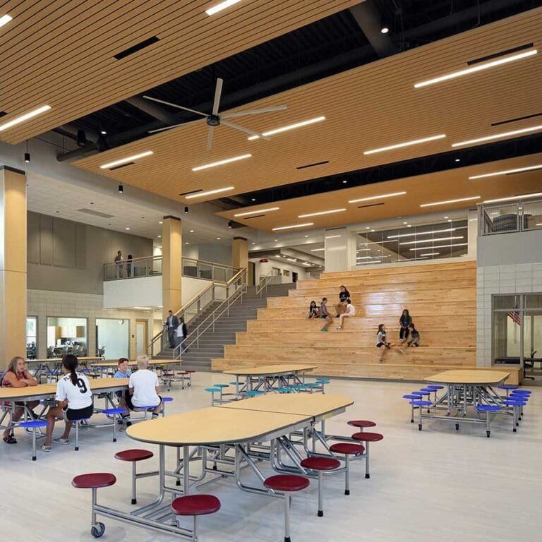 Forest Park Middles School Student Commons