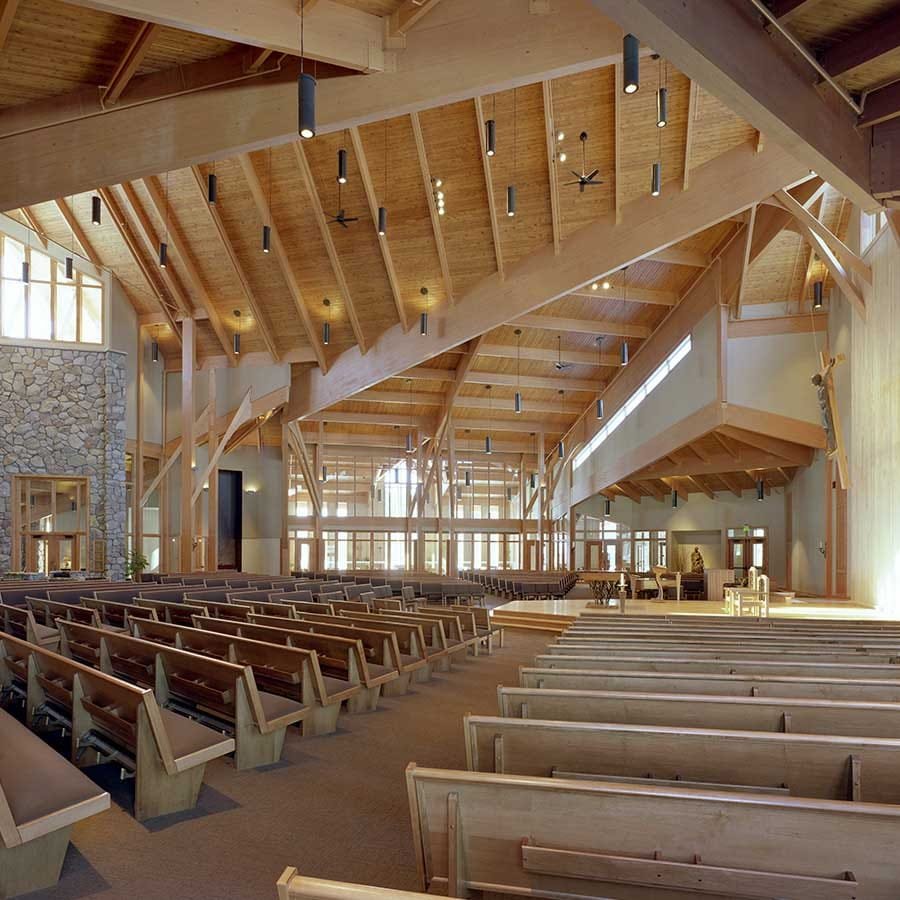 Holy Family Catholic Community Sanctuary in Woodruff, WI