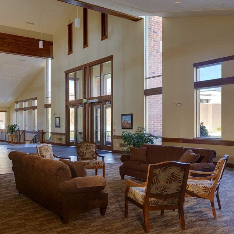 Martin Luther College Chapel Lobby and Narthex