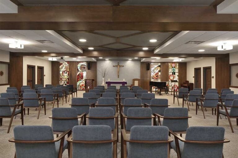 Mount Mary Trinity Woods Chapel, intergenerational living in faith