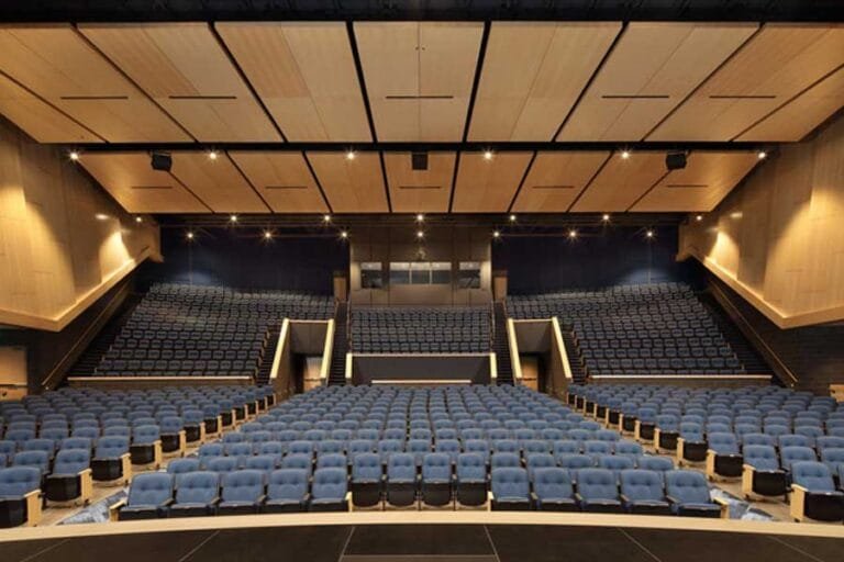 Oak Creek Franklin Joint School District High School Performing Arts Center Auditorium Audience Seating