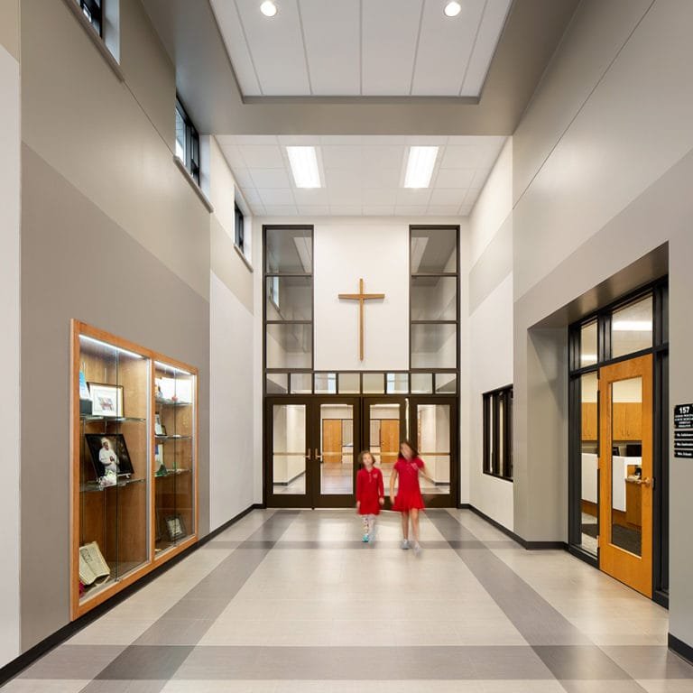 St. Gabriel Catholic Education Center Entrance