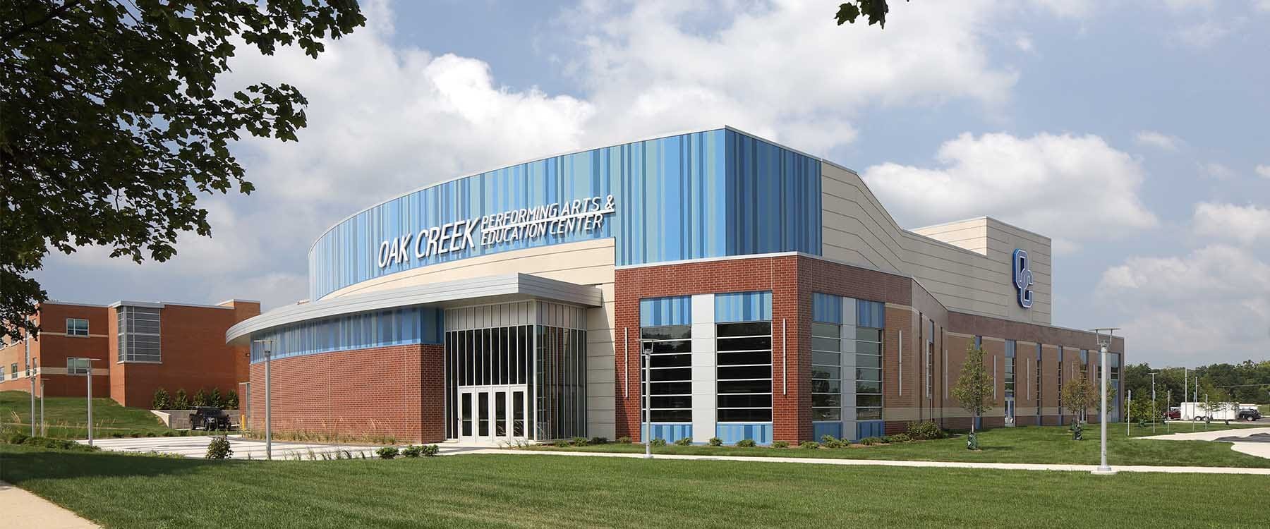 Oak Creek School District Performing Arts Center, in Oak Creek Wisconsin