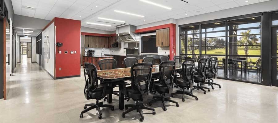 North Port Public Safety Building Kitchen and Meeting Space