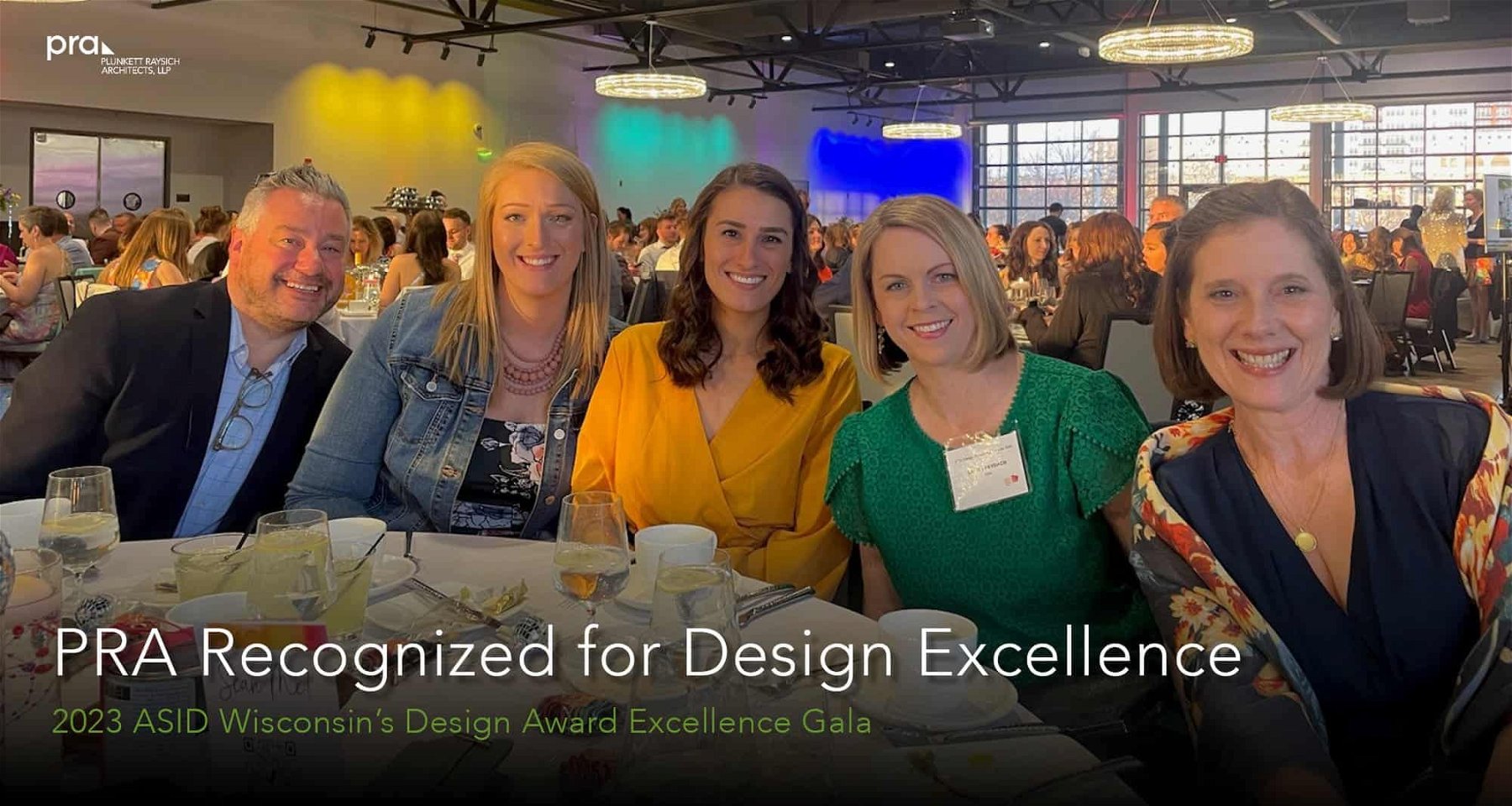 PRA Interiors Team wins FIVE awards at the 2023 ASID Wisconsin Design Award Excellence Gala_1500x800