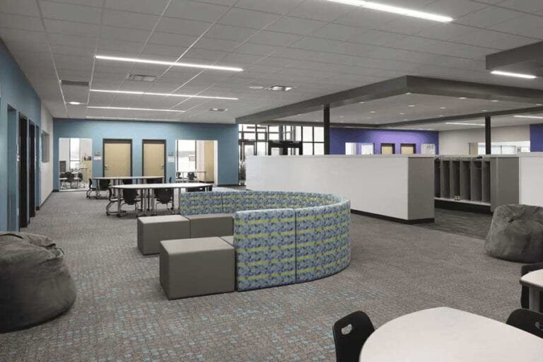 West Side Elementary School Student Collaboration Space