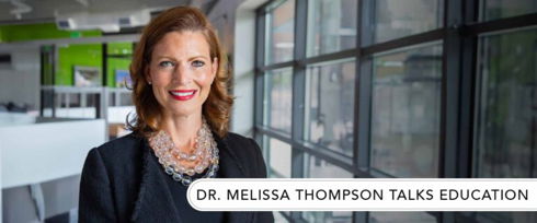 Dr. Melissa Thompson Talks Education Strategy